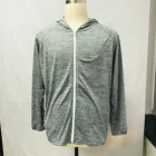 Hoodie 2021 New High Quality Knitted Light Color Zipper Hoodie