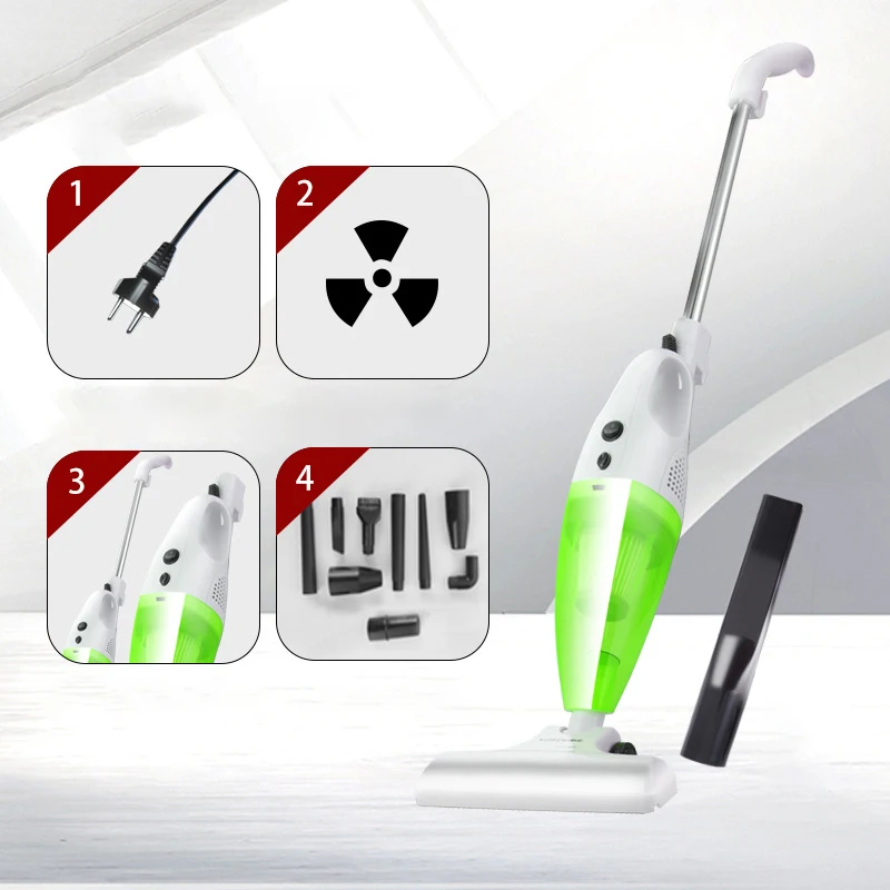 DD023  Creative Hand Held Home High Power Customized Vacuum Cleaning Portable Push Rod Vacuum Cleaner