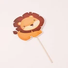 Party Happy Birthday Laser Film Cake Insert Card Party Cake Decoration