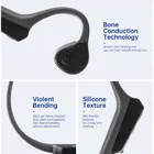 Open Air Neckband Bone Conduction Earphone Bluetooth Wireless Ear Free IPX6 Waterproof Headphone AK-Pro9