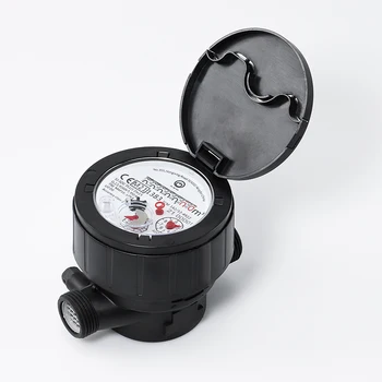 Residential Single-Jet Dry Type Water Meter Class C R160 Plastic Composite body