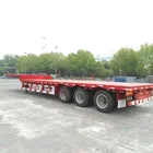 Cart Heavy Duty Cart Caravan Trailer Low Bed Semitrailer For Port