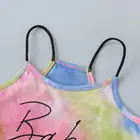 Summer Kid Clothing DIDIBUBU Summer Tie Dye Suspender Tops And Shorts 2 Piece Sets Kid Clothing Sets 4 To 12 Years Old