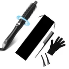Automatic rotating hair curling iron with brush or comb EPS838C