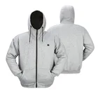 Coat Heated Coat Windbreaker Zipper Hoodie Jacket Coat With Battery Heated
