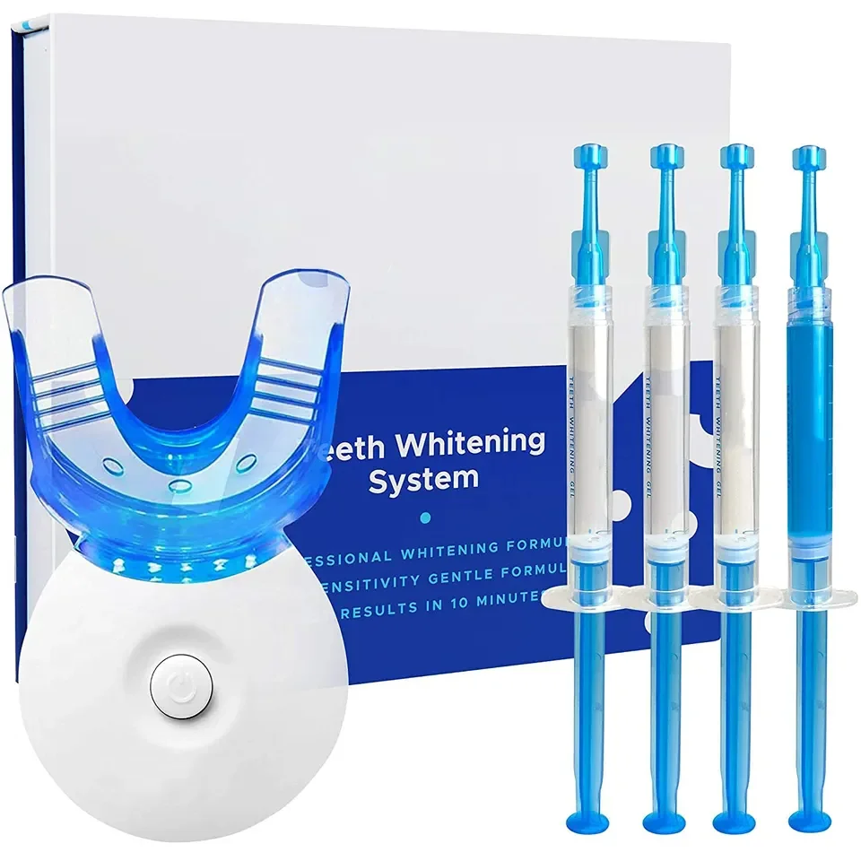 New arrival professional teeth whitening led kit private logo whitener teeth kit nature organic teeth whitening kit