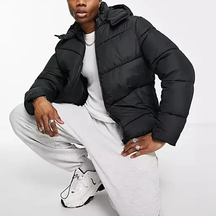 Lightweight 100% Polyester Puffer Jacket with 7 Days Sample Lead Time and Warm Cotton Filling