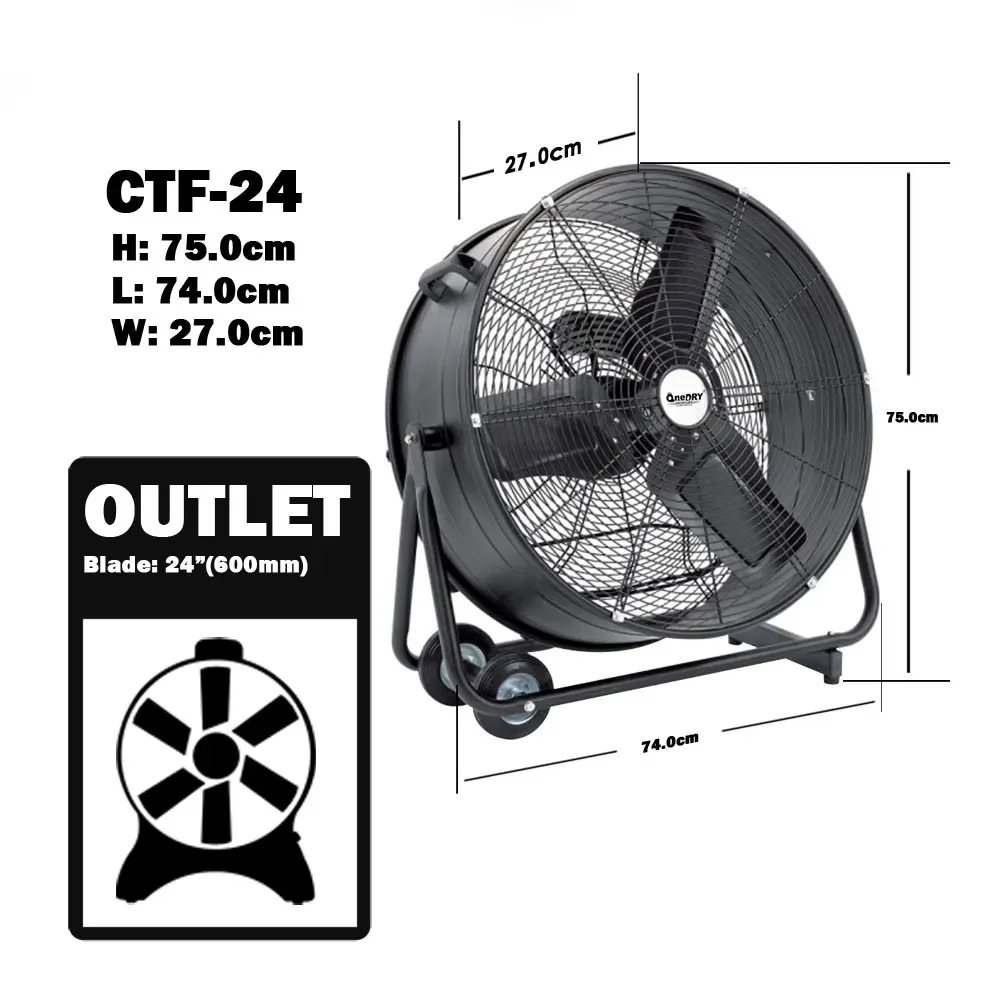 Drum Fan, Portable, Explosion-Proof, Axial, Centrifugal - detail 6