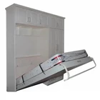 Customized Beds China Factory Vertical Queen Murphy Bed Kit For Living Room Furniture