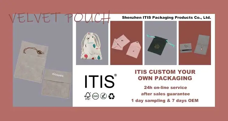custom velvet jewelry pouches luxury branded packaging bags for a premium unboxing gift presentation-0