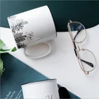 Cup Handle Personalized Mug Patterned Ceramic Sublimate White Black Daily Cup Mugs With Handle