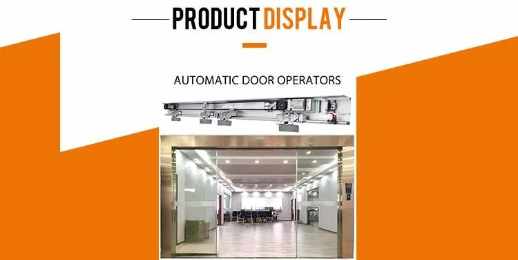 Automatic Sensor Glass Door Operator Sensor Sliding Door Gate Motor Swing Sliding Automatic Door Operators