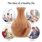 Wintek 2021 New Product 130ML Essential Oil Electric Ultrasonic Wood Grain Humidifier Aroma Diffuser
