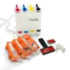 Bulk Ink System Ciss Ink Tube HP178 CISS Kit With Chip Ink Tank For HP Printer C5390/C5393/C6300/C6324/C6380 3070 309