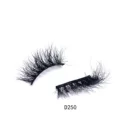 Clear Band Super Quality Private Logo Custom Magnetic Box Clear Band Hand Made Mink Lashes 3D FALSE LASH