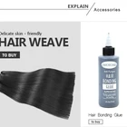 Hair Glue Extension Good Quality Hair Bonding Glue Black Hair Bonding Remover Weaving Bonding Glue Hair Extension Tools