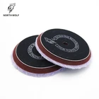 North Wolf Car Detailing High Quality DA Wool Buffing Pad Short Hair