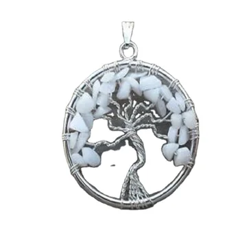 White Agate Tree Of Life Pendants : Wholesale Pendants: High Quality Pendants Buy Online From Orgone Export