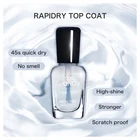 Gloss Glossy MissCandy Nail Polish NF002 Base Coat NF003 High Gloss Rapidry Glitter Glossy Top Coat