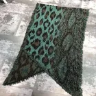 Sequin Shawl Fashion Leopard Bevel Scarf Sequin Shawl Winter Warm Ladies Shawl
