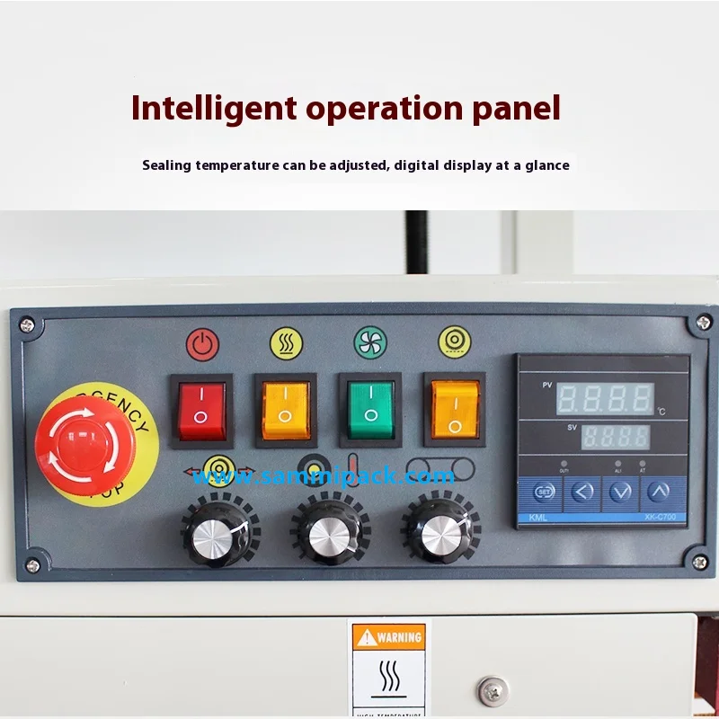 FRD-1200V Macchina elettrica semiautomatica di sigillamento termico per sigillamento continuo verticale di sacchetti di plastica per bevande sacchetti legno 8
