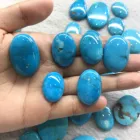 Blue Blueblue Natural Wholesale Arizona Turquoise Sky Blue Loose Cabochon Gemstone
