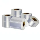 Sticker Custom Foil Silver Roll Sticker Custom Printing Aluminum Foil Sticker Dumb Silver Dragon Label PET Paper Labels