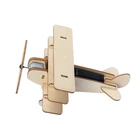Plane 3d Puzzle High Quality Hot Sale DIY Children Toys Plane 3d Wooden Model Puzzle