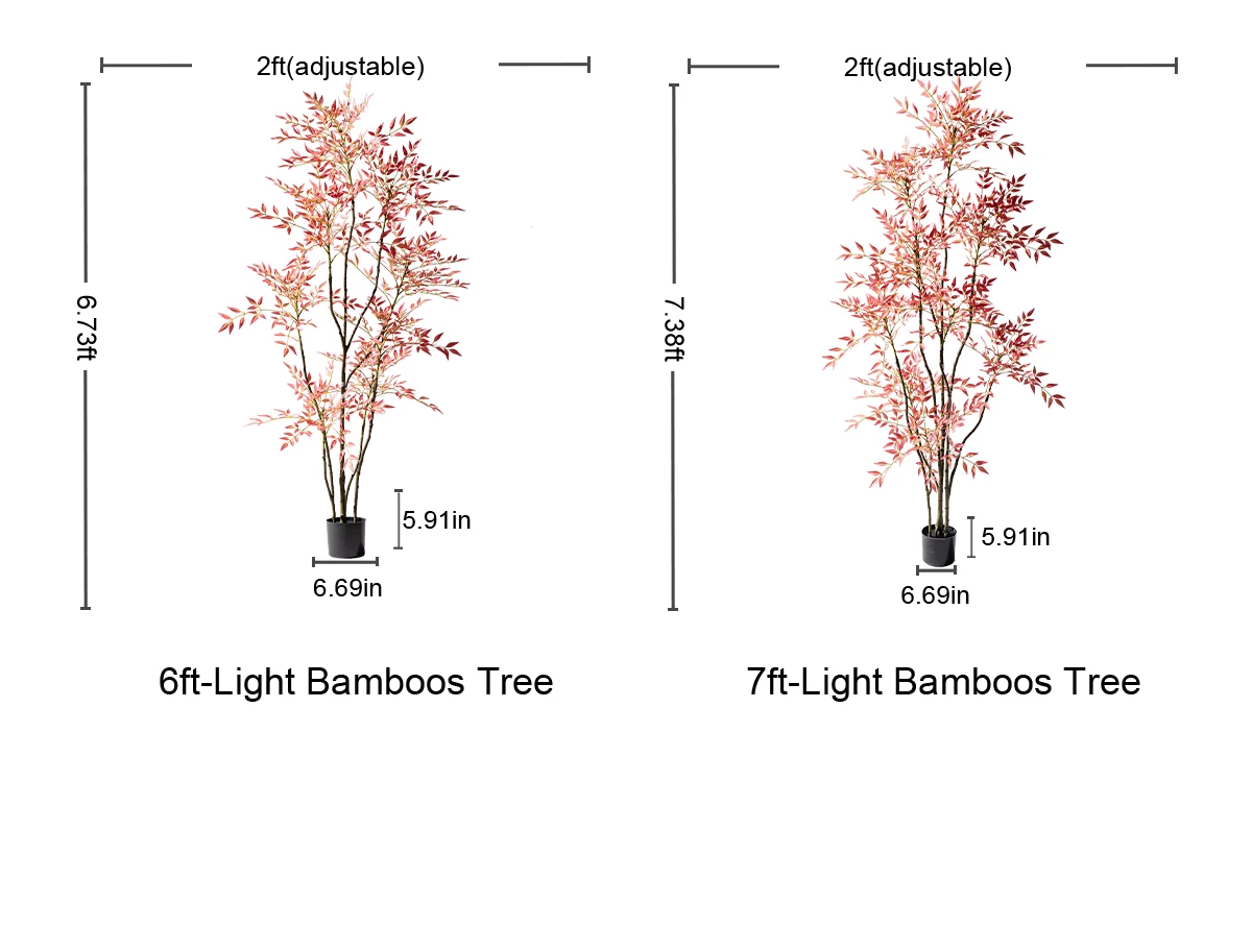 High Quality Handmade Plastic Artificial Bamboo Trees Eco-Friendly Home Decor Hot Sale! Skilled Manufacturers' Artificial Plants supplier