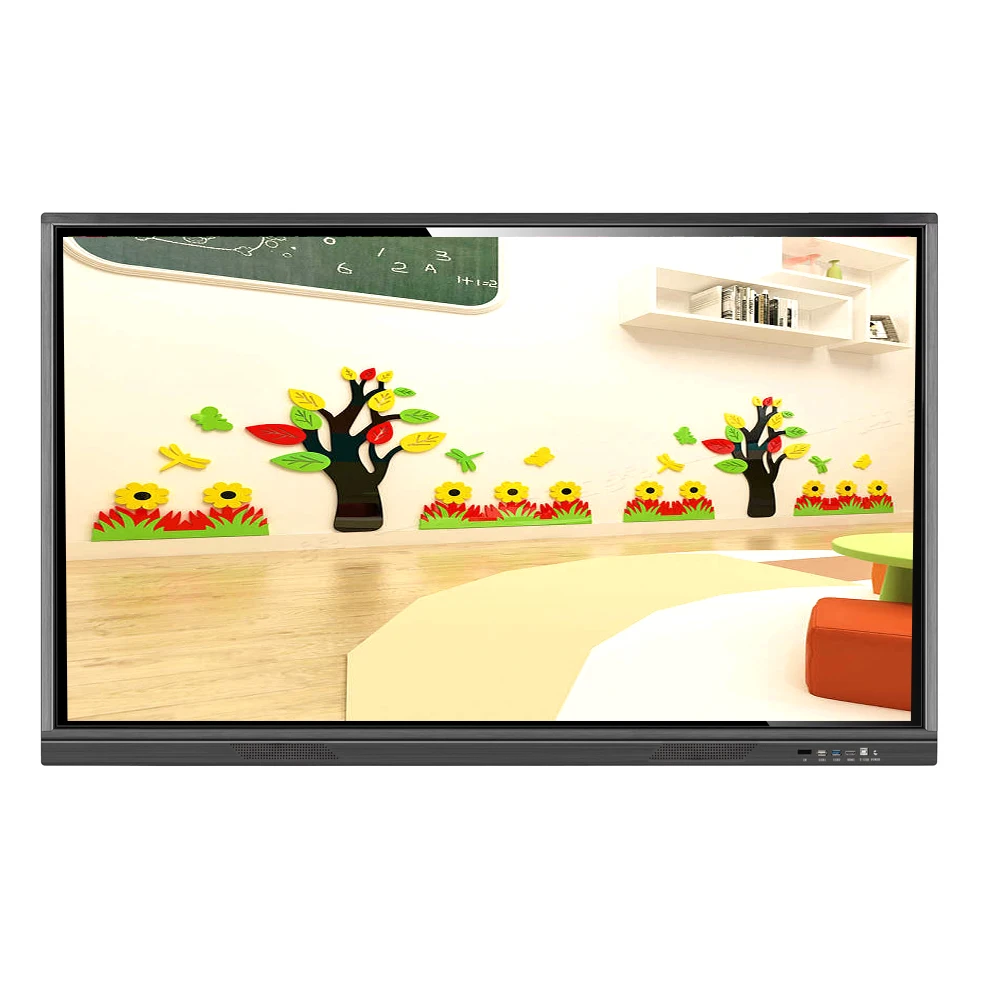 PORTATO 20 points multi touch smart screen tablet 4K teaching whiteboard Android wifi 55'' in stock