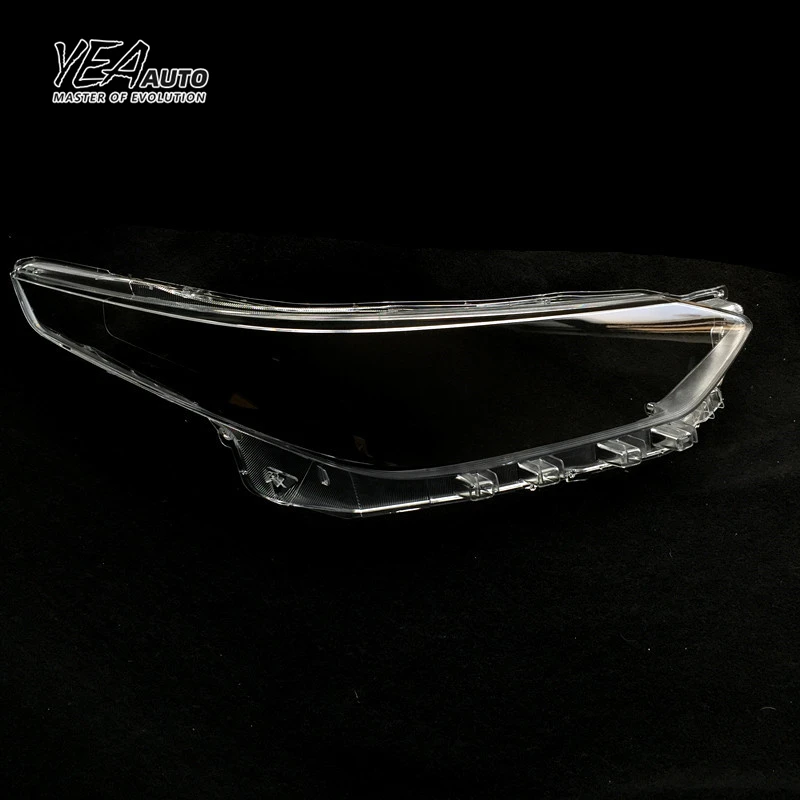 product yea auto car headlight cover headlight glass lens glass for toyota vios lens cover 2018 2019 2020 pc lampshade clear shell-7