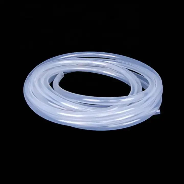 Professional Manufacture High Transparent Food Grade Thin Wall High Temperature Resistance ID10mm* OD12mm Silicone Tube factory