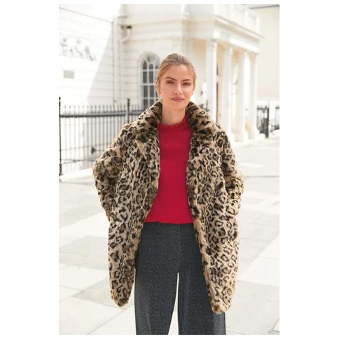 animal ladies coats