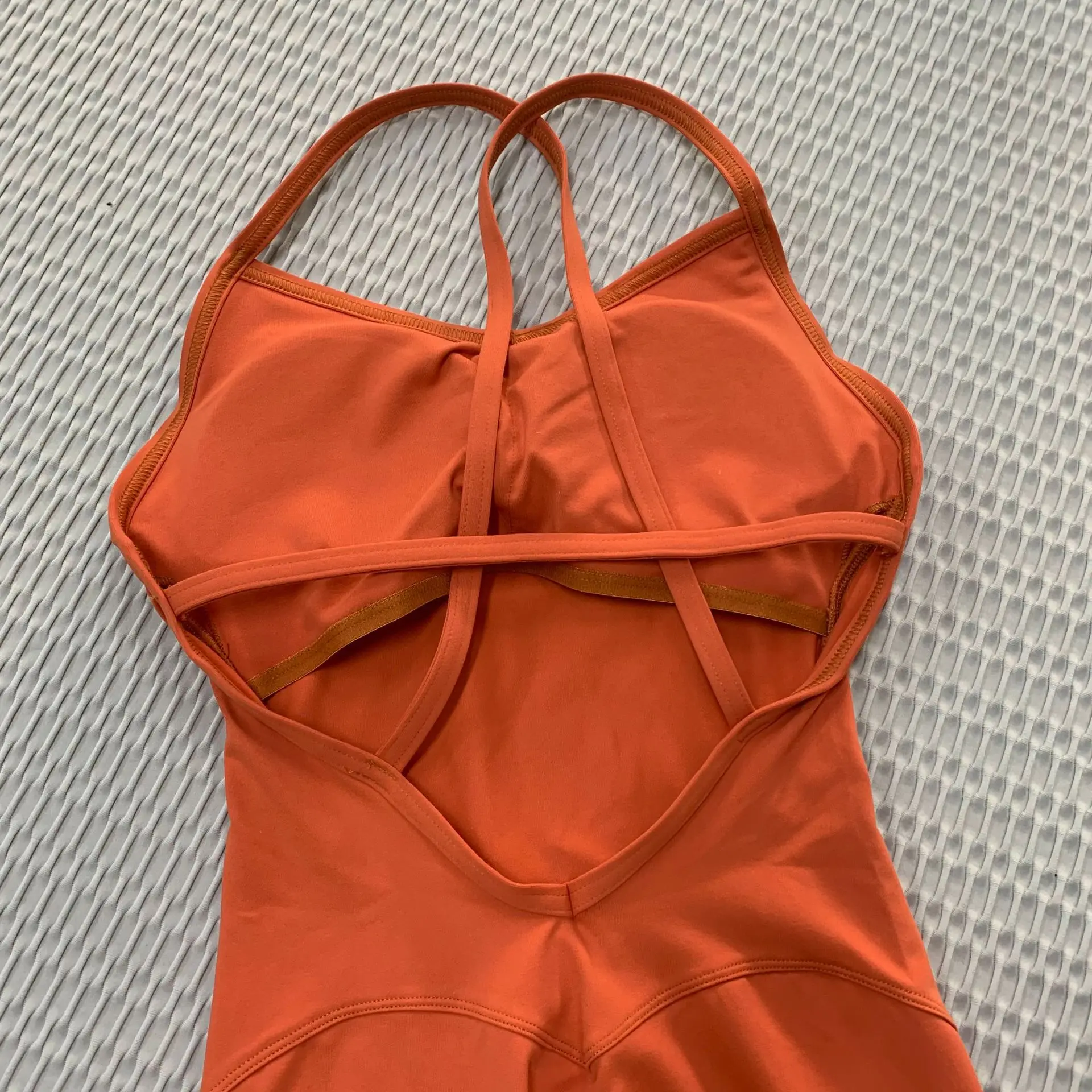 Jumpsuit Sports Fitness Overalls 2021 Backless Gym Clothing Workout