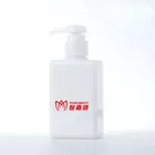 200ml Bottle 200ml Plastic Petg Pink Black Soap Shampoo Lotion Square Bottle With Pump Cosmetic Packaging Bottle