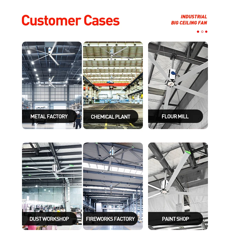 Ceiling Fan, JULAI, 24ft, 7.3m, ATEX - detail 12