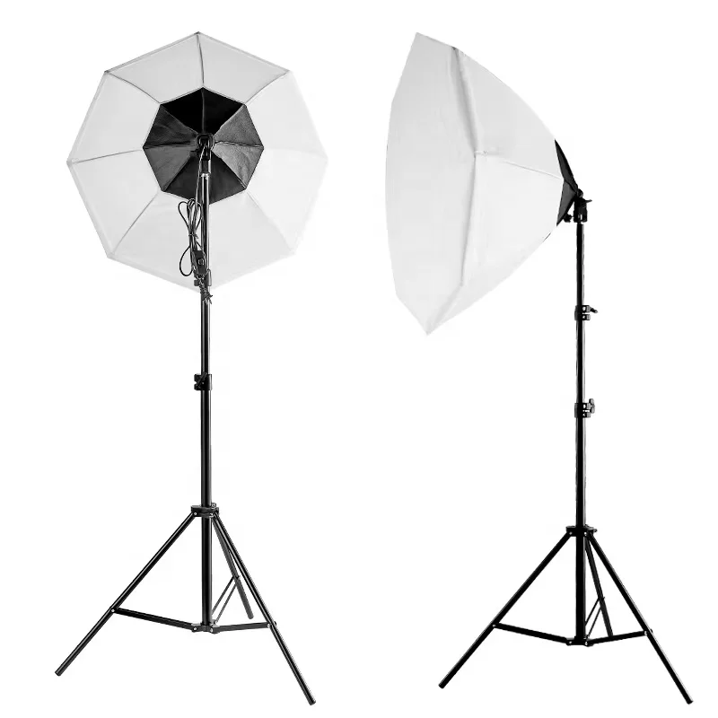 umbrella with stand and lights