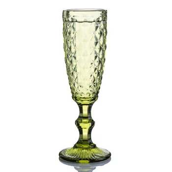 Custom champagne glasses   6OZ cocktail goblet glass European vintage goblet  for  Champagne