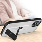 Case For Iphone 12 New Arrival PC TPU Deluxe Magnetic Kickstand Phone Case Stand