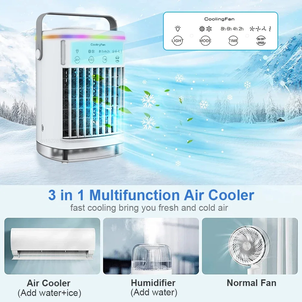 Portable Air Conditioner, USB, 700ml - detail 22