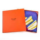 Scarf Silk Hanmocigia Premium Quality Screen Printing Woman Scarf Luxury Silk