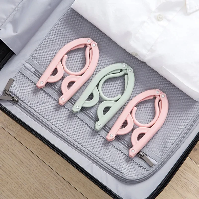 Factory Wholesale Foldable Clothes Hangers Portable Clothes Hanging Rack for Travel Mini Clothes Drying Rack