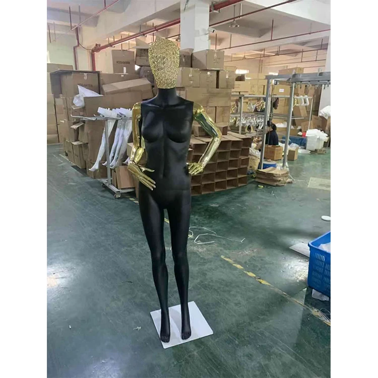 Wholesale Shinny Gold Silver Mannequin Full Body Mannequins Display