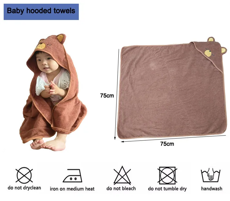 elephant baby hooded towel ,cotton /bamboo baby hooded bath towel