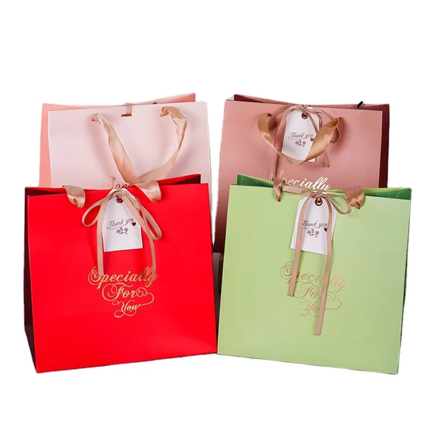 gift bag wedding gift return handbag with candy gift paper bag