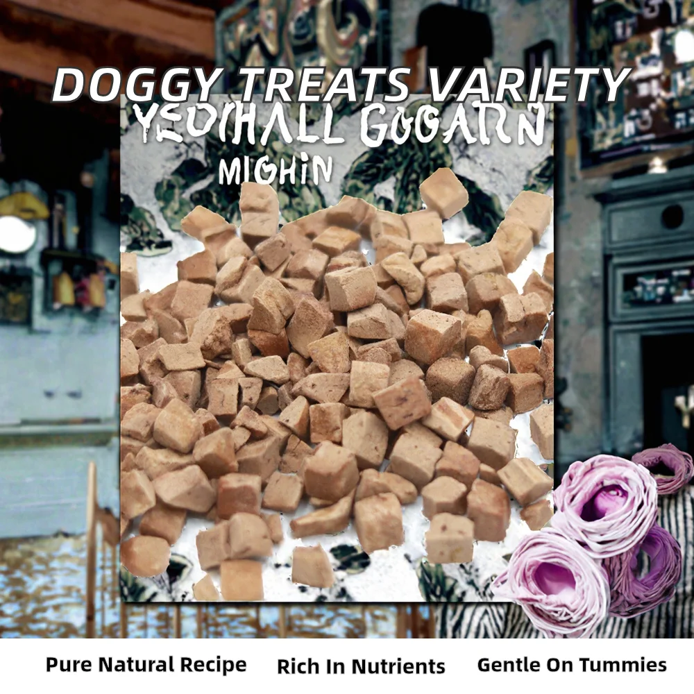 Easy Digestible High-protein Grain-Free Liver Flavor Dry Dog Food Treats with Convenient Paw-Approved Storage manufacture
