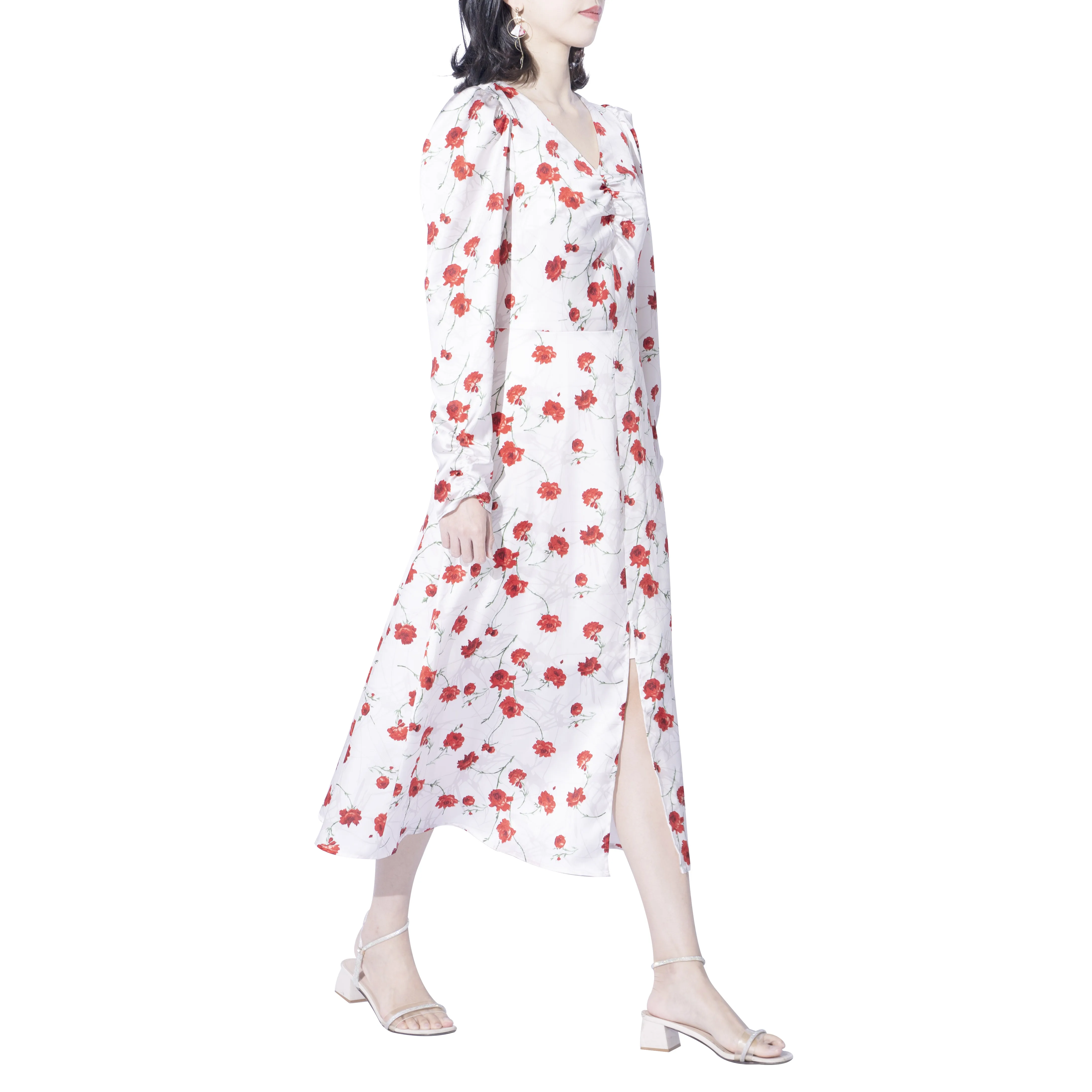 French Polka Dot Dress Female Summer 