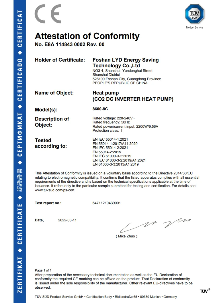 Water Co2 Heat Pump, 120KW, 380V - detail 44