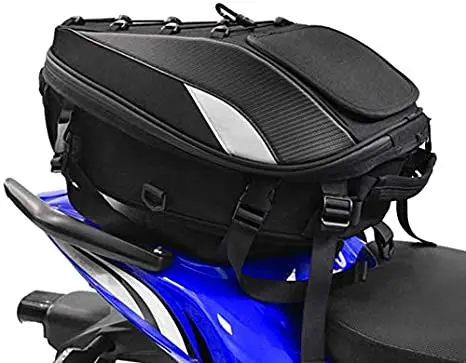 motorcycle driver backrest bag
