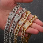 Gold Link Bracelet Azone Best Quality Wholesale CZ Jewelry Urban Mens 18k Gold Cuban Link Bracelet